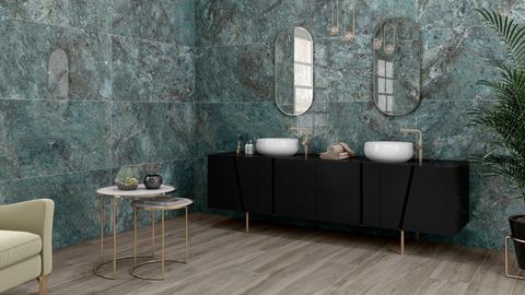 Lux Kionia Smeraldo, porcelain, 120 × 60 cm