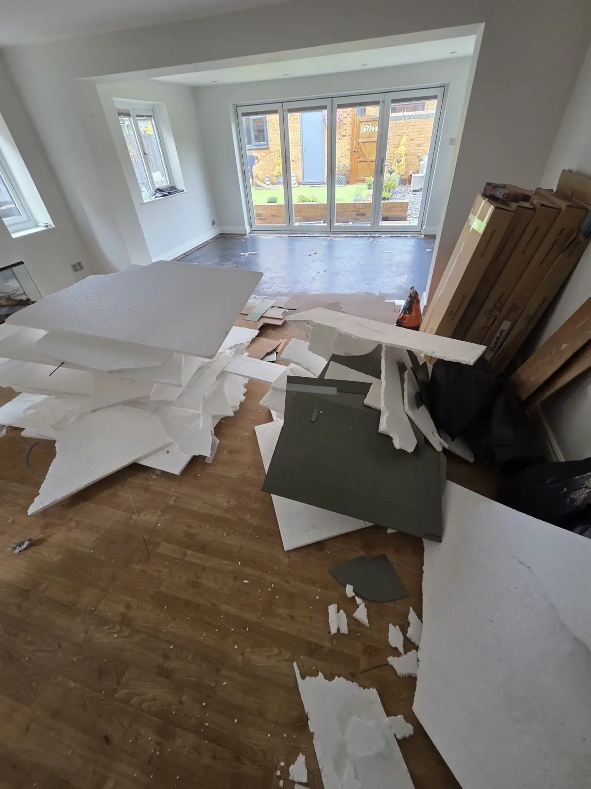 Underfloor heating and plank tiles, five rooms: photo 5 of 10